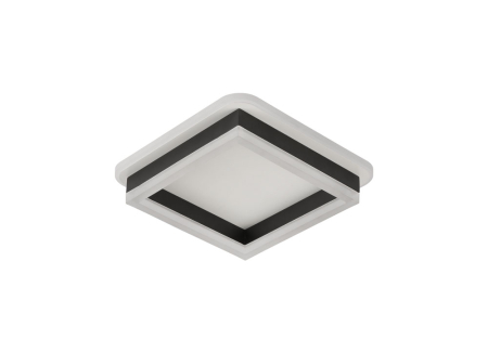 Plafoniera LED 2975lm 35W 3CCT negru si alb - Elya [1]