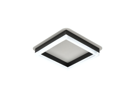 Plafoniera LED 2975lm 35W 3CCT negru si alb - Elya [3]