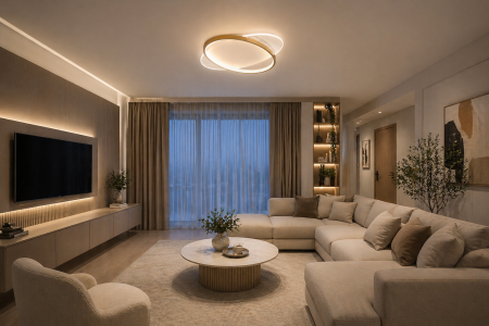 Plafoniera LED 3360lm, 48W, 3000-6000K - Gravity [1]