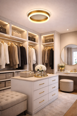 Plafoniera LED 35W 3CCT 2900lm auriu – Auro