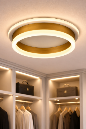 Corpuri de Iluminat Interior - Plafoniera LED 35W 3CCT 2900lm auriu – Auro