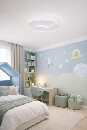 Corpuri de Iluminat Interior - Plafoniera LED 3600lm, 48W, IP20, alb - Gerd