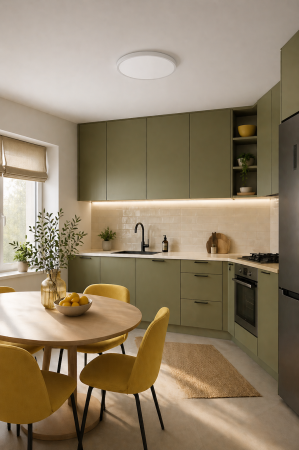 Plafoniera LED 4080lm, 50cm, 48W, 4000K, IP20 - Slim [1]