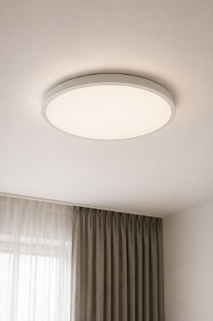 Corpuri de Iluminat Interior - Plafoniera LED 4080lm, 50cm, 48W, 4000K, IP20 - Slim