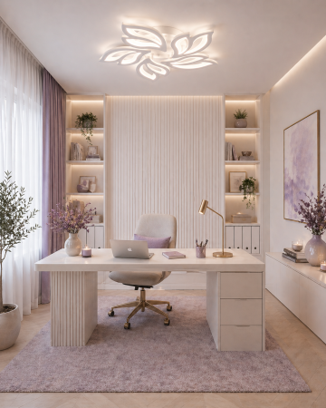 Corpuri de Iluminat Interior - Plafoniera LED 4080lm, 68W, 3CCT cu telecomanda, alb - Leaf