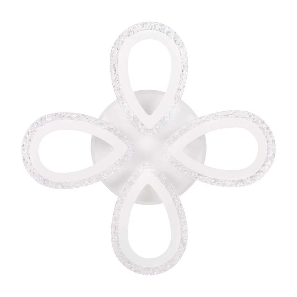 Plafoniera LED 4400lm, 55W, 3CCT+RGB cu telecomanda, alb - Ice [4]