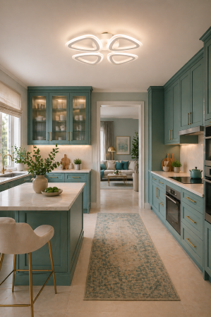 Plafoniera LED 4500lm, 60W, 3CCT cu telecomanda, alb - Evis [1]