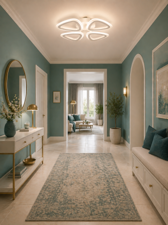 Corpuri de Iluminat Interior - Plafoniera LED 4500lm, 60W, 3CCT cu telecomanda, alb - Evis