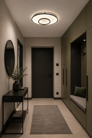 Plafoniera LED 4550lm, 65W, 3000-6500K, IP20, negru - Isis [2]