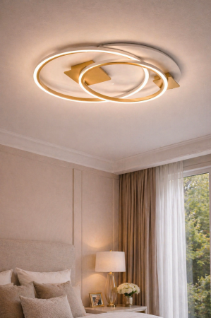 Plafoniera LED 5800lm, 80W, CCT, 3000-6500K -  Elipse