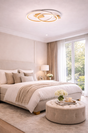 Plafoniera LED 5800lm, 80W, CCT, 3000-6500K -  Elipse