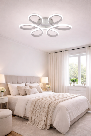 Plafoniera LED 6900lm 70W 3CCT dimabila alba - Nevox