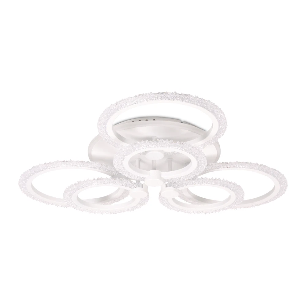 Plafoniera LED 7840lm, 98W, 3CCT+RGB cu telecomanda - Shine [5]