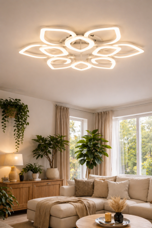 Plafoniera LED 9620lm, 148W, cu telecomanda - Azalia