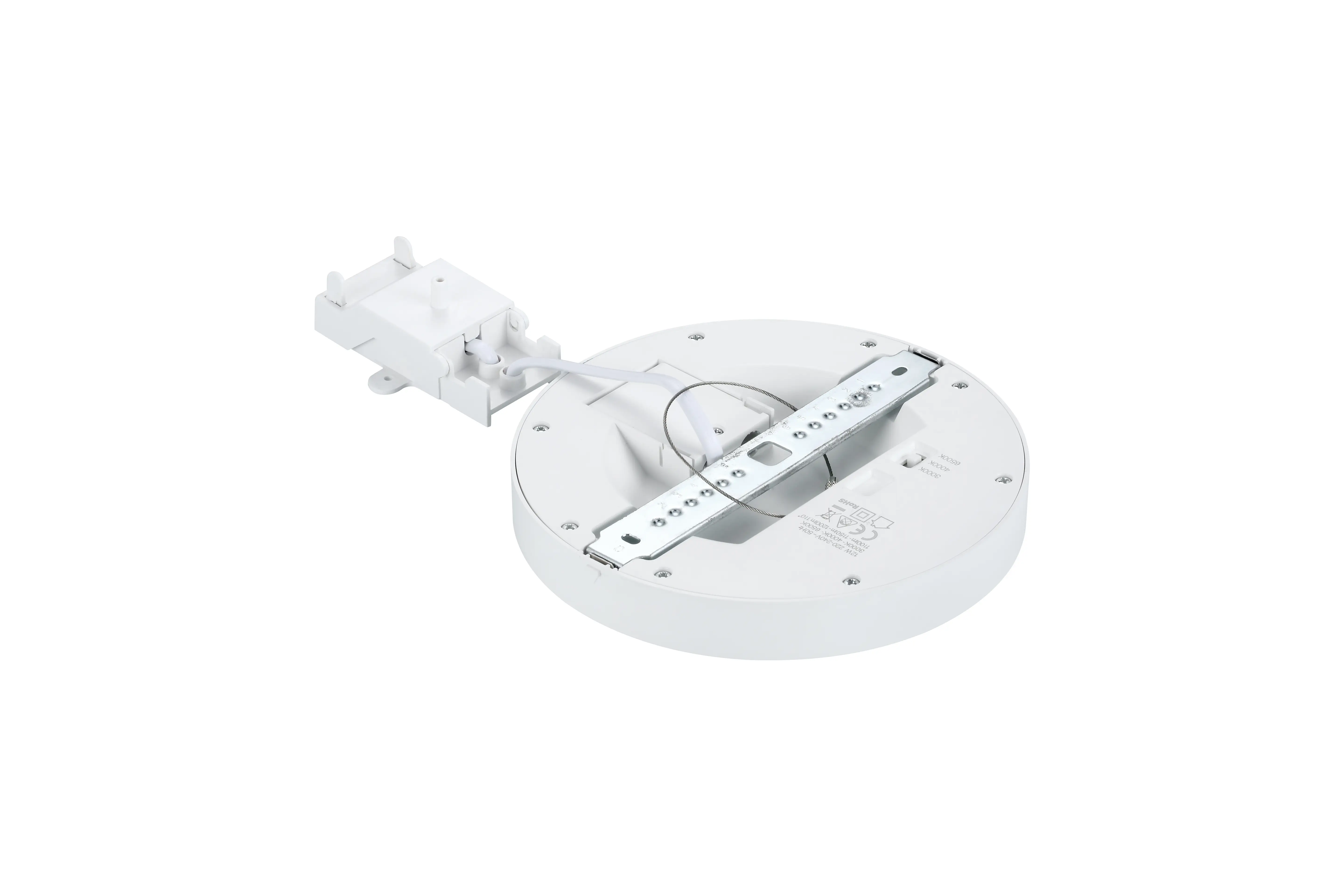 Plafoniera LED Downlight, montaj aparent sau incastrat, 1150lm, CCT selectabil, reglabil 50-125mm [6]