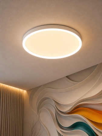 Corpuri de Iluminat Interior - Plafoniera LED Downlight, montaj aparent sau incastrat, 2300lm, CCT selectabil, reglabil 65-260mm