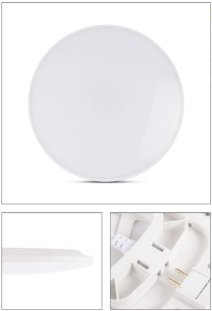Plafoniera LED pentru baie 2450lm, 30x5 cm, 25W, 6400K, IP44, alba [6]
