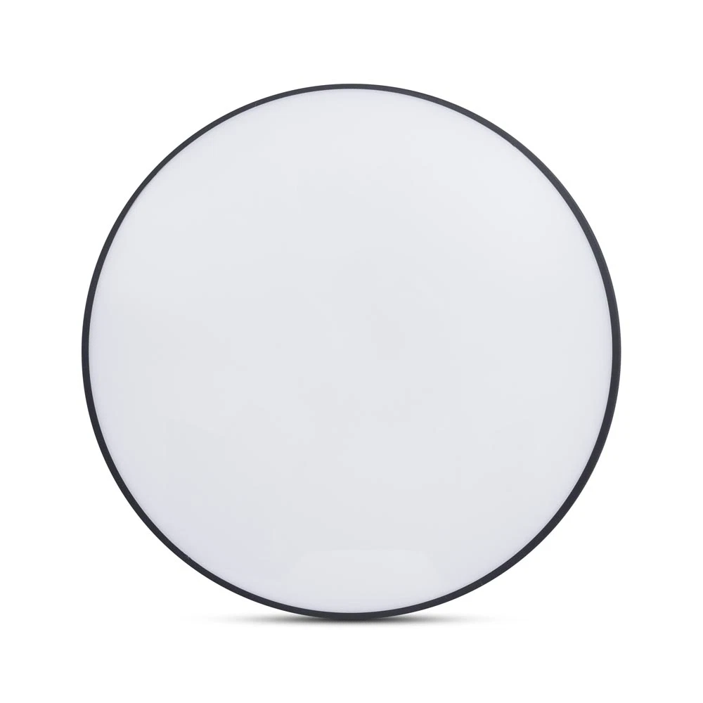 Plafoniera LED pentru exterior/baie 1620lm, 25x5 cm, 18W, 4000K, IP54, negru - Dars [5]