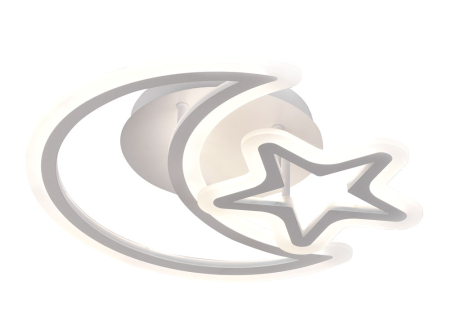 Plafoniera LED 55W, 3CCT, 4880lm, alb, dimabila - Night [4]