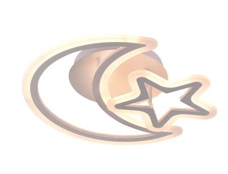 Plafoniera LED 55W, 3CCT, 4880lm, alb, dimabila - Night [6]