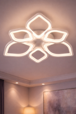 Plafoniera RGB LED 7000lm, 100W, 3CCT cu telecomanda - Agata