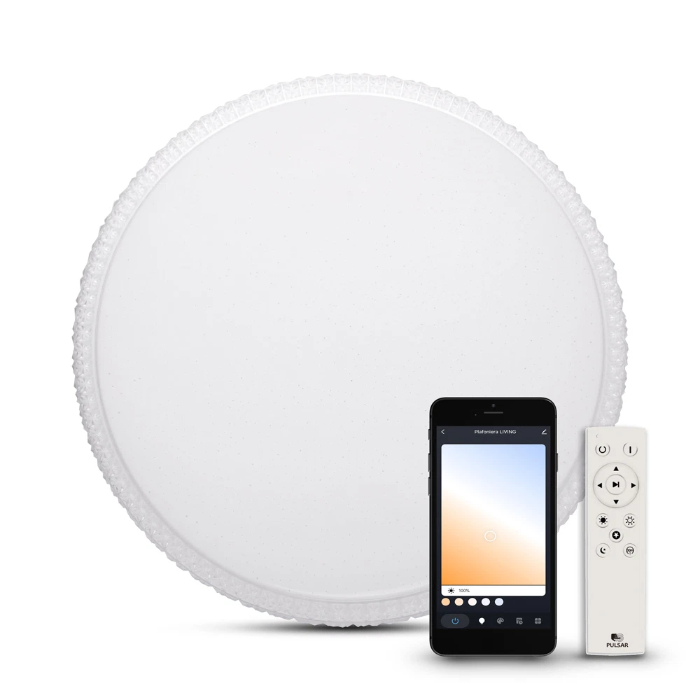 Plafoniera Smart 2200lm, 36W, 3000K-6500K, IP20 - Liuli [1]