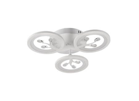 Plafoniera LED TREES, 50W, 4250lm, 3CCT, alb, dimabila [3]