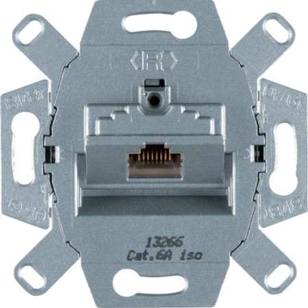 Aparataj Modular - Priza date simpla RJ45, 8 poli, cat.6A, 500MHz