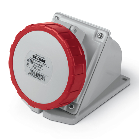 Prize si Fise Industriale - Priza fixa de exterior, aparenta, 32A, 3P+N+E, 6h, 346-415V, IP66/IP67