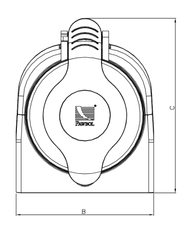 Priza industriala aparenta 5P, 32A, ~400V, IP44, B.1038 [2]