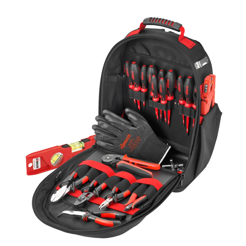 Truse si seturi de scule - Rucsac pentru electricieni cu 21 de scule,PRO industrial