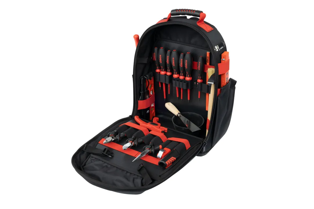 Truse si seturi de scule - Rucsac pentru electricieni cu 23 de scule, ECO, 370 x 210 x 490 mm