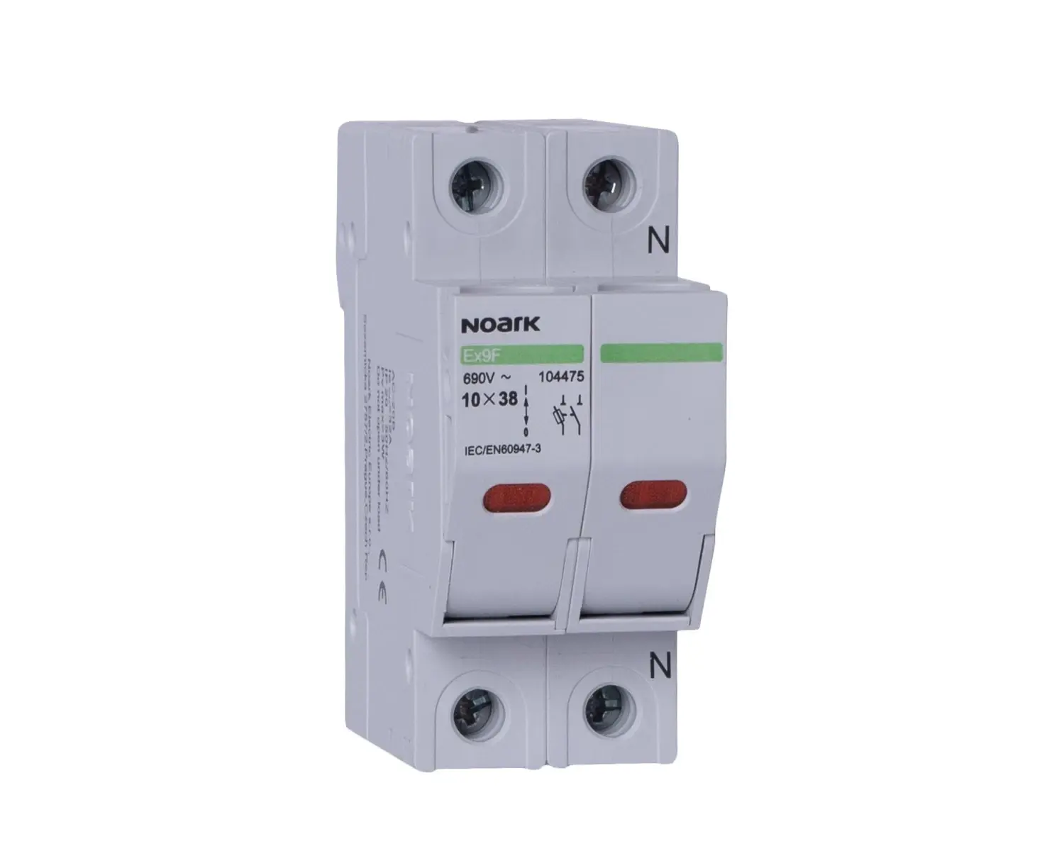 Separatori si Sigurante Fuzibile - Separator fuzibil 3P+N, 32A, 10x38 mm, cu indicatie optica