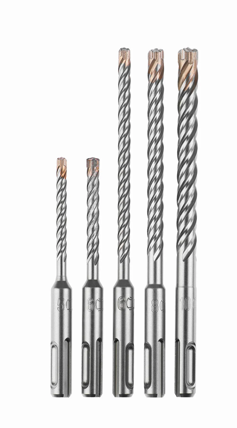 Carote, burghie - Set burghie SDS PLUS, Helix, 5 piese