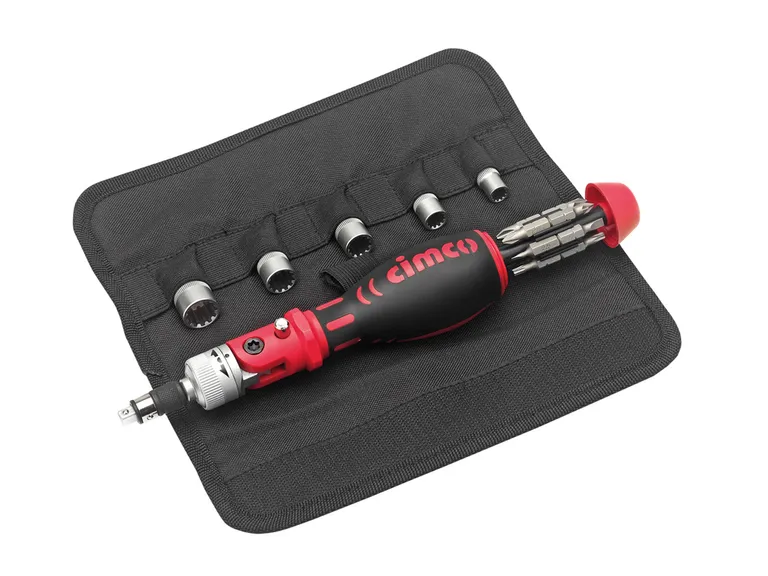 Set surubelnita cu clichet, 18 piese CIMCO [2]