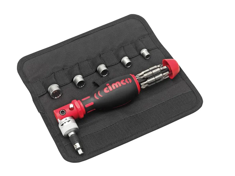 Set surubelnita cu clichet, 18 piese CIMCO [3]
