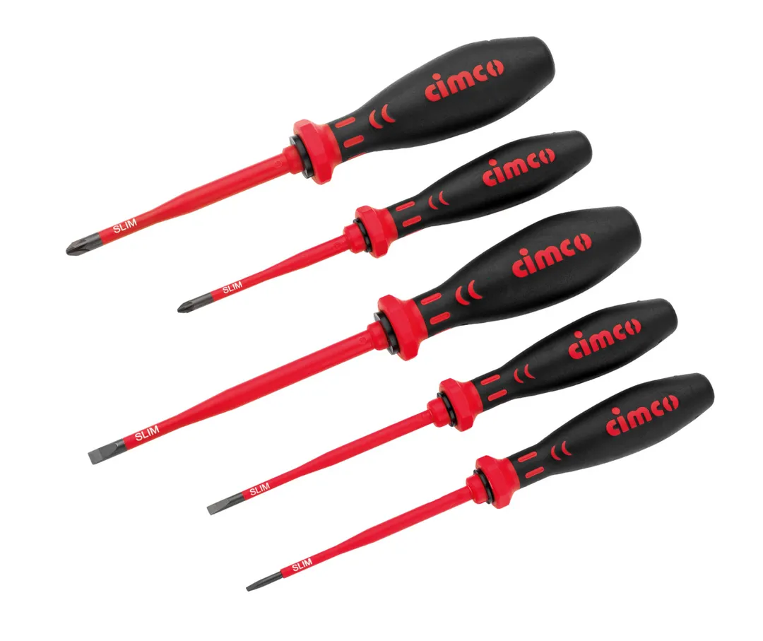 Surubelnite - Set surubelnite izolate VDE, 1000V, SLIM, 5 piese