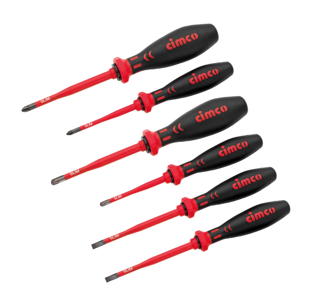 Surubelnite - Set surubelnite izolate VDE, 1000V, SLIM, 6 piese