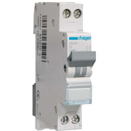 Sigurante Automate (MCB) - Siguranta automata (Disjunctor), MCB, 1P+N, 25A, 4.5kA, B, 1M, MHN525