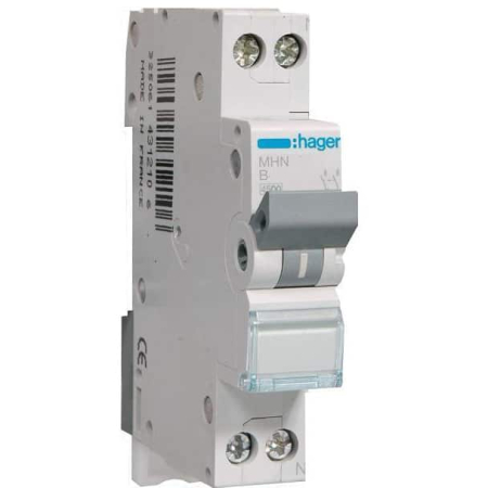 Sigurante Automate (MCB) - Siguranta automata (Disjunctor), MCB, 1P+N, 32A, 4.5kA, B, 1M, MHN532