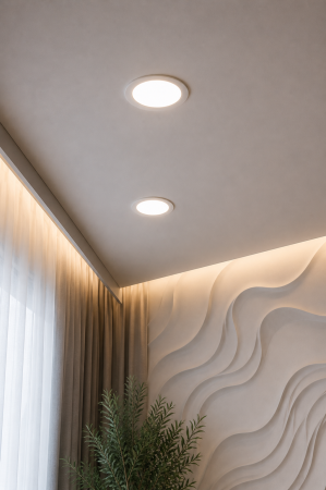 ILUMINAT - Spot LED incastrat START eco Downlight, 12W, 1100lm, 4000K, IP20, Alb