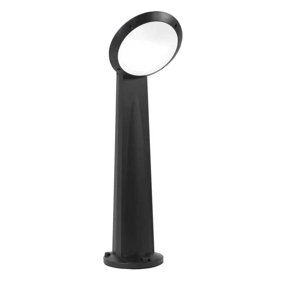 Stalp de gradina cu dulie E27, 100x32.5 cm, 40W, IP66, negru  - Lucia [2]