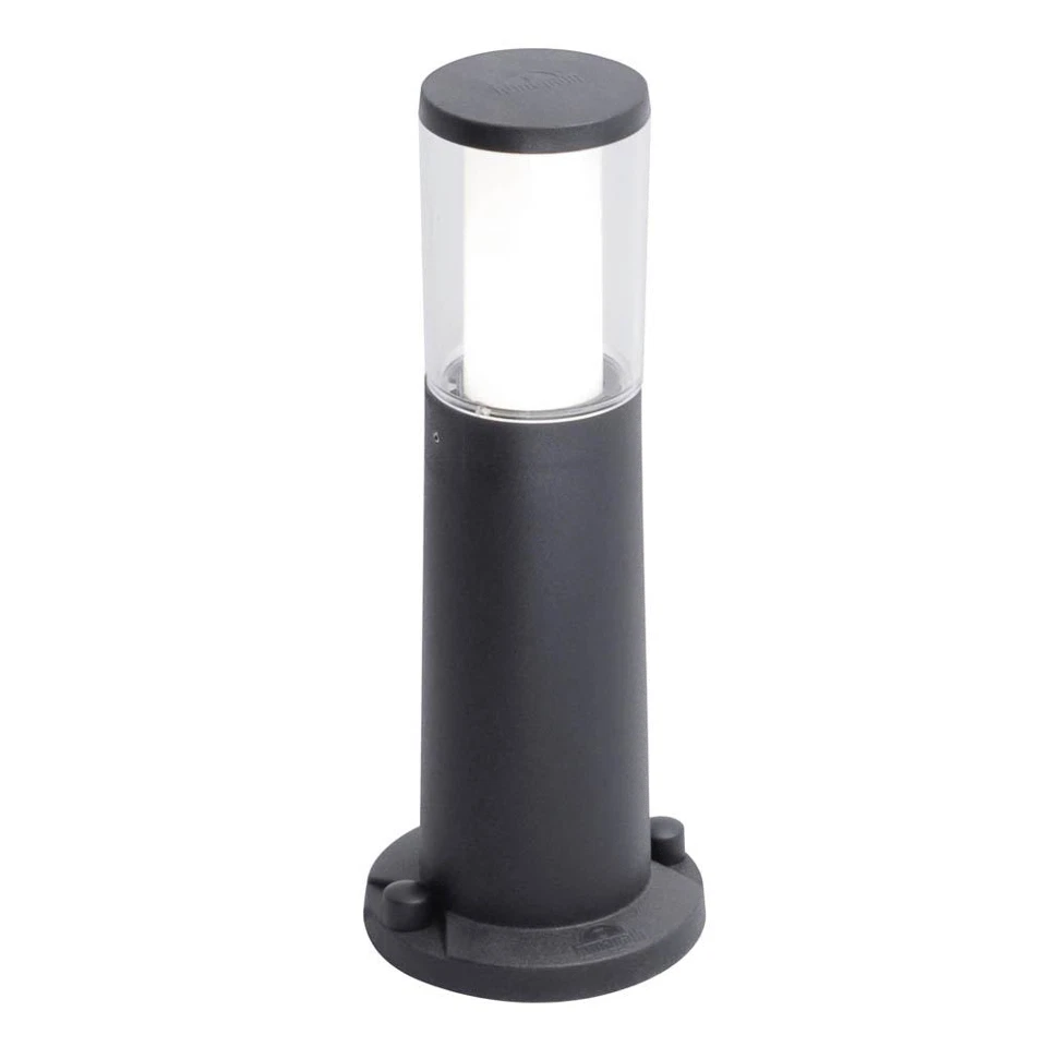 Stalp de gradina LED 350lm, CCT, 40x15.5cm, 3.5W, IP55, negru - Carlo [2]