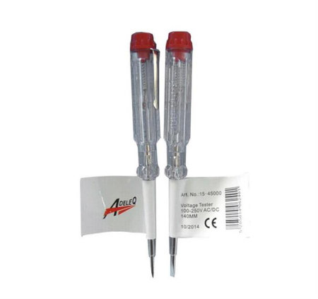 Instrumente de masura si testare - Surubelnita test mica, 140mm, detectare tensiune AC / DC 100 - 250 V