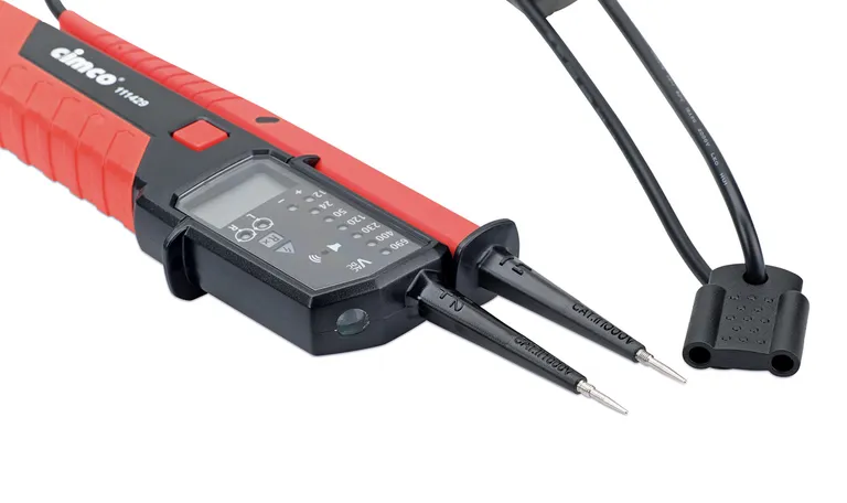 Tester de tensiune AC/DC, 1,000V, LED/LCD display [2]