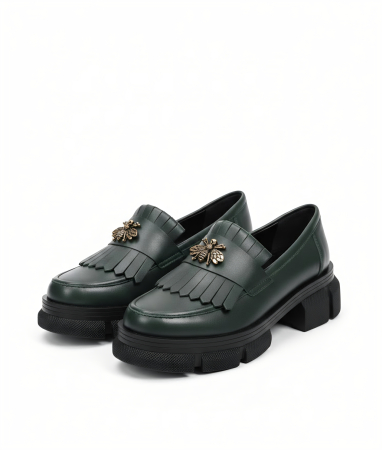 MOCASINI DAMA - 126352 VERDE 35 NICOLIS W