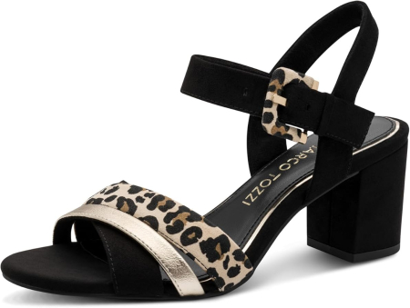 SANDALE DAMA - 2-28323-42 005 BLACK LEO 36 MARCO TOZZI W