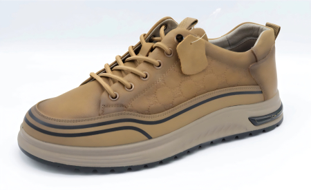 SNEAKERS BĂRBAT - BD28603 BROWN 39 JOHAN M