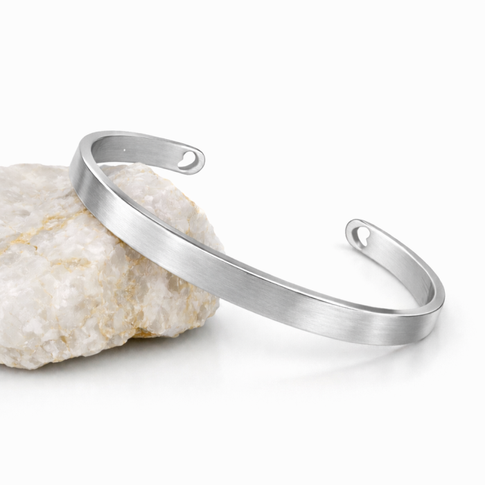 Brățară personalizată cu gravură | White Engrave [10]