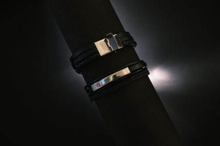 Brățări Piele Bărbați [2]